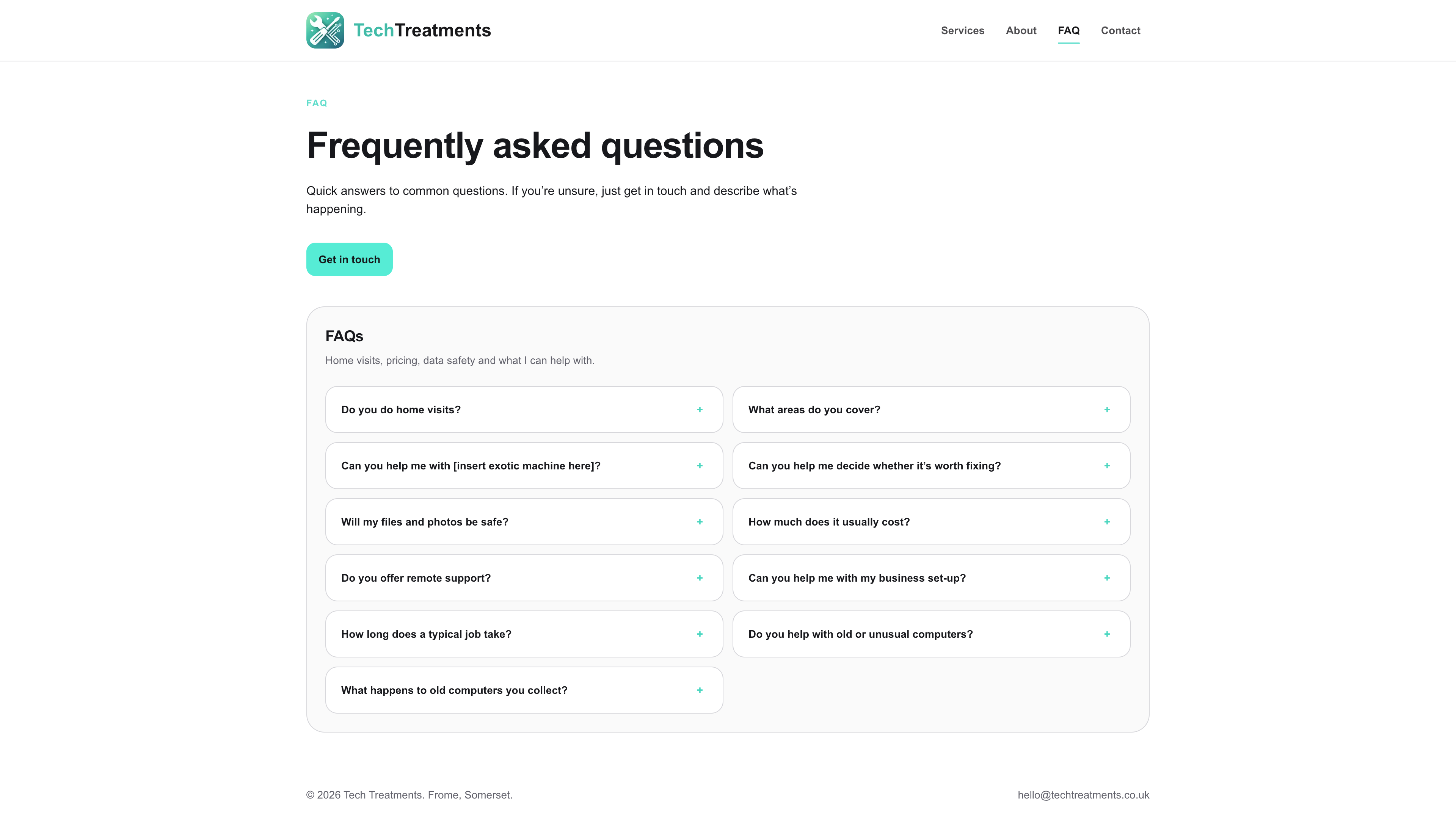 Tech Treatments screenshot 5